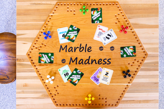 Marble Madness Amish Board Game