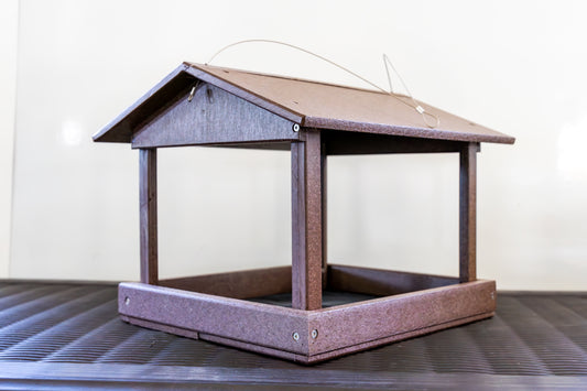 PolyTray w/ Roof Bird Feeder